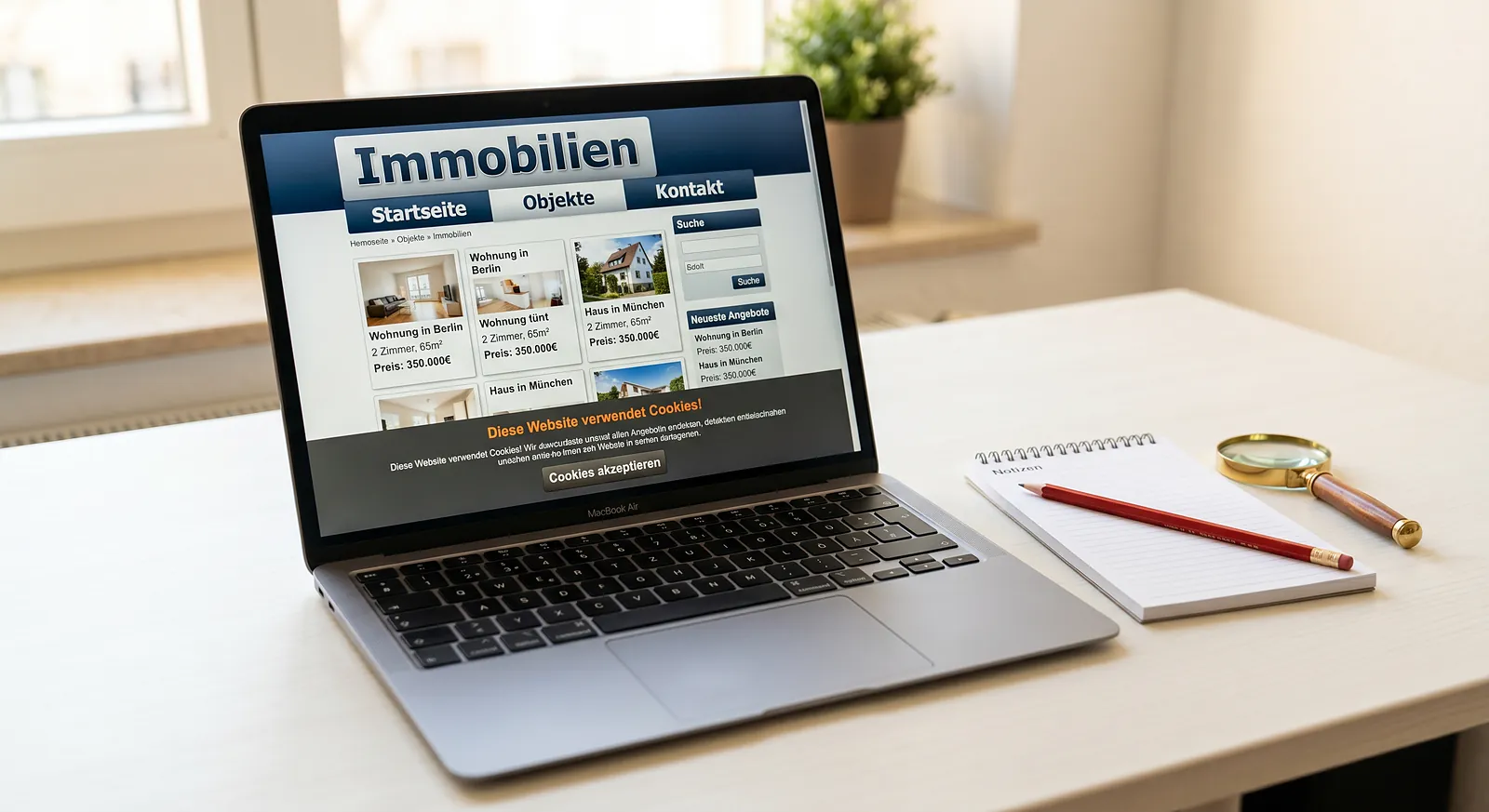 5 Fehler auf Makler-Websites