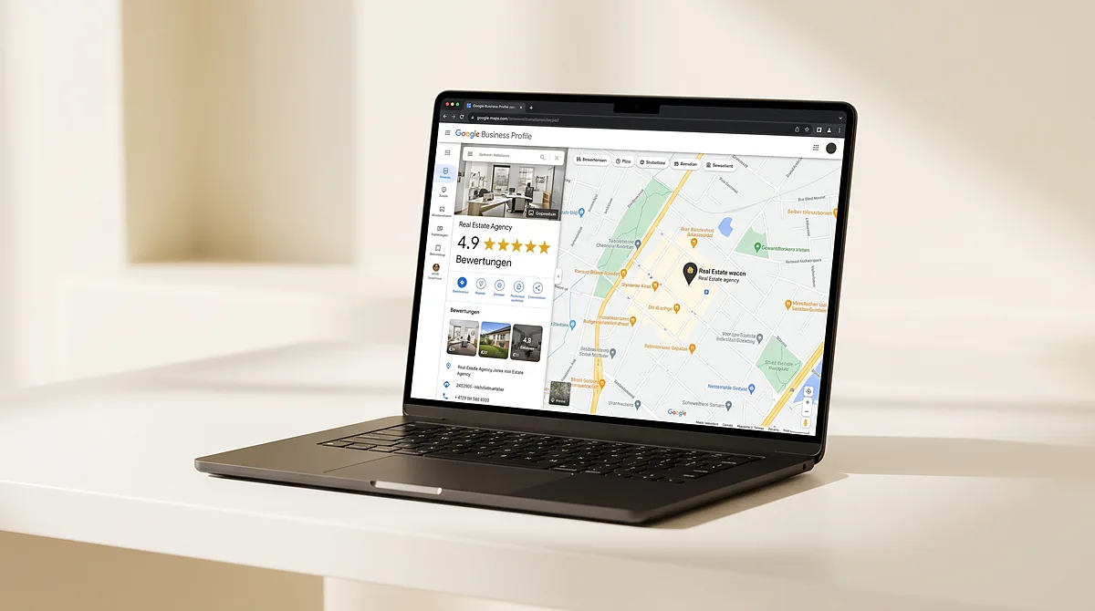 Google Business Profile f&uuml;r Immobilienmakler