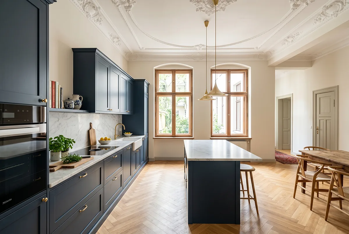 Küche im Altbau